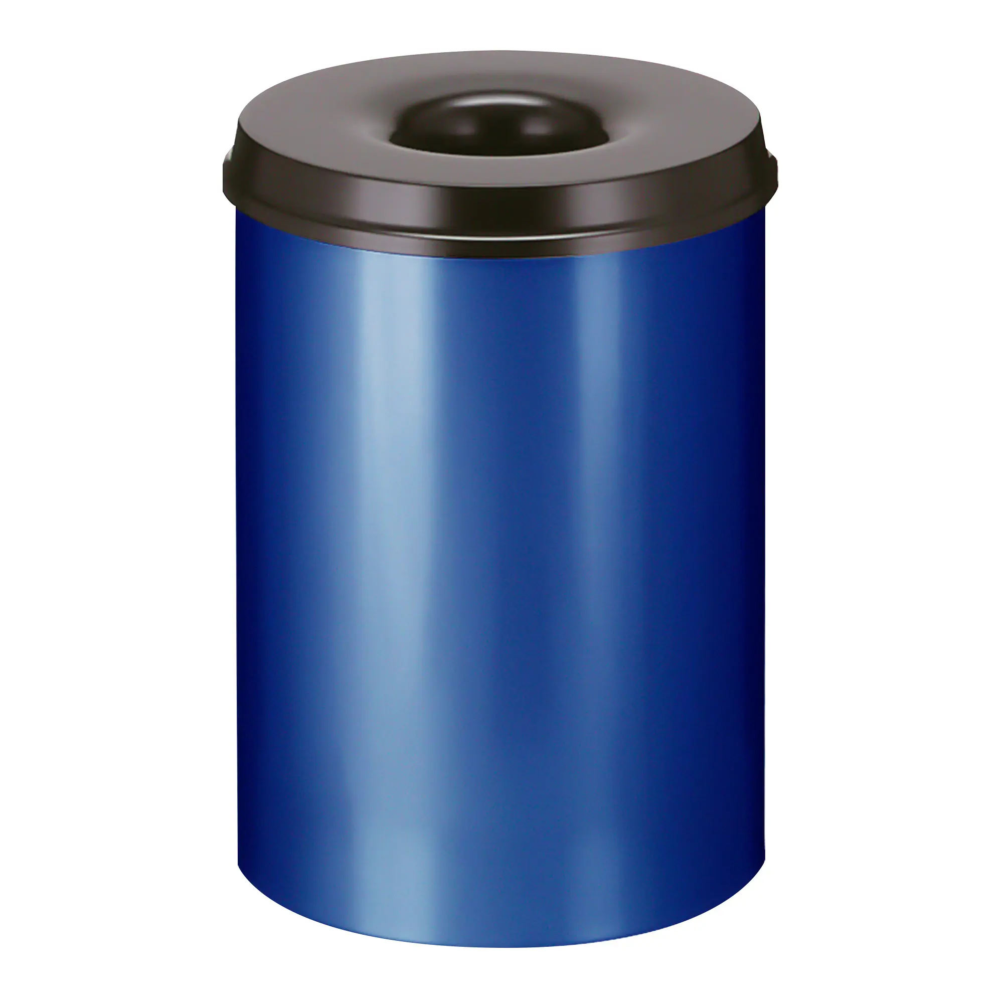 V-Part Feuerlöschender Papierkorb 30 Liter blau/schwarz 31001798_1