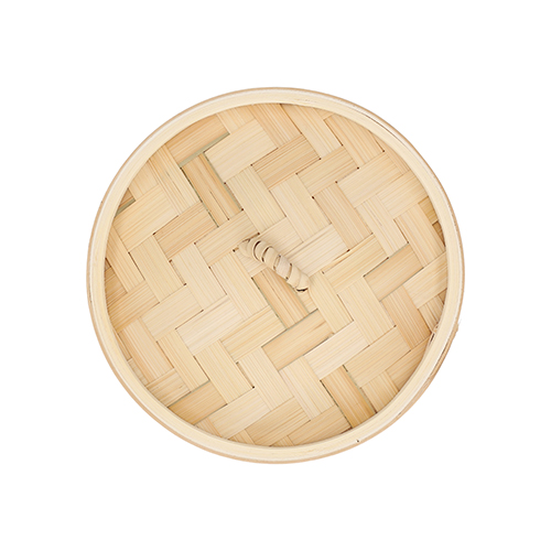 PAPSTAR Dampfgarer Bambus "ASIA" Ø 15 cm, 13,5 cm 3-teilig, 16 x 1 Stück