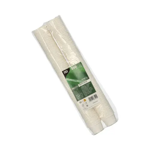 PAPSTAR 250 Dressingbecher, Papier "pure" rund 35 ml Ø 4 cm, 3,1 cm weiß