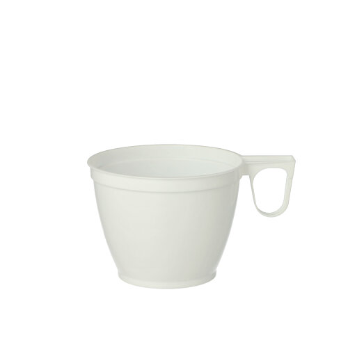 Starpak 10 Kaffeetassen, PS 0,18 l Ø 7,8 cm, 6 cm weiß