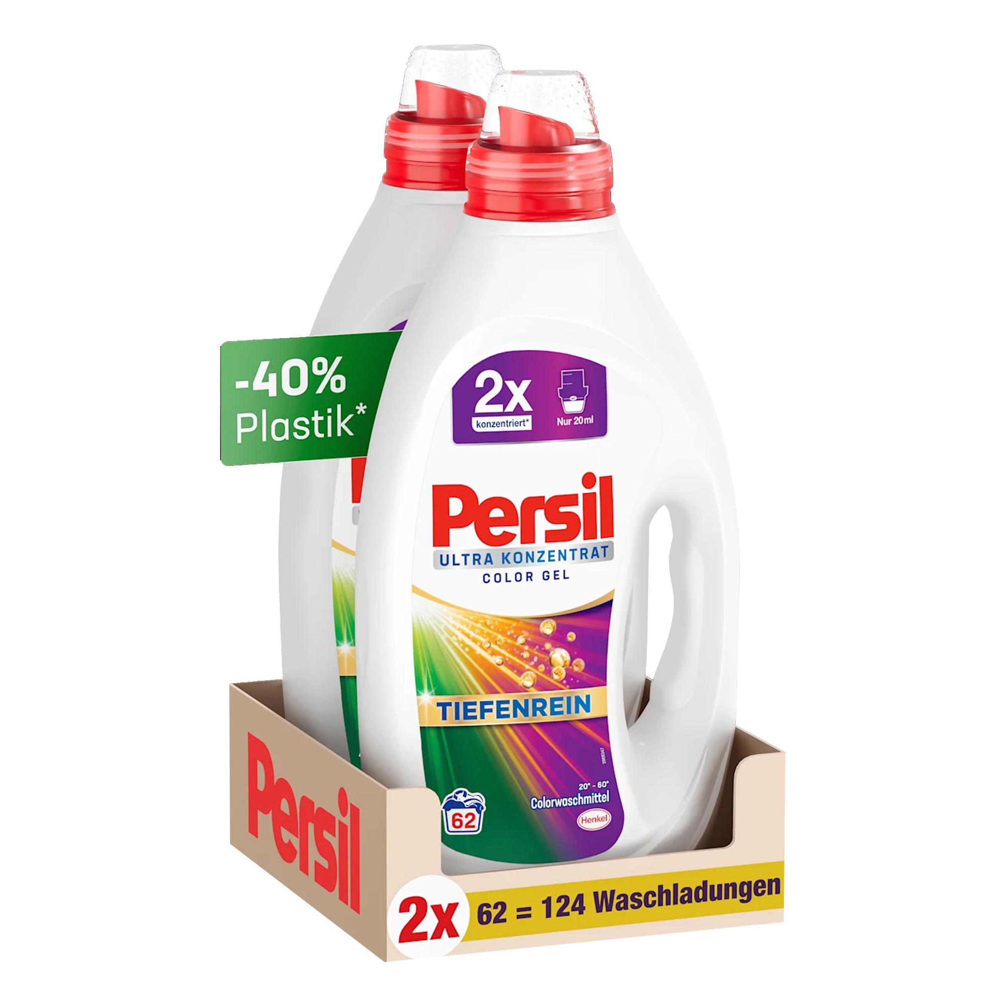 Persil Ultra Konzentrat Color Gel Colorwaschmittel 124 Wl