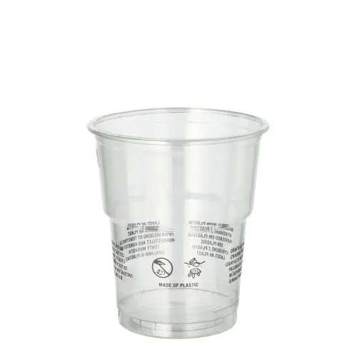 Starpak 50 Trinkbecher R-PET 0,2 l Ø 7,8 cm, 8,9 cm glasklar