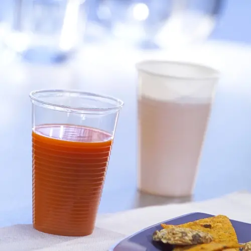 Starpak Trinkbecher, PP 0,3 l Ø 7,8 cm, 11,3 cm transparent