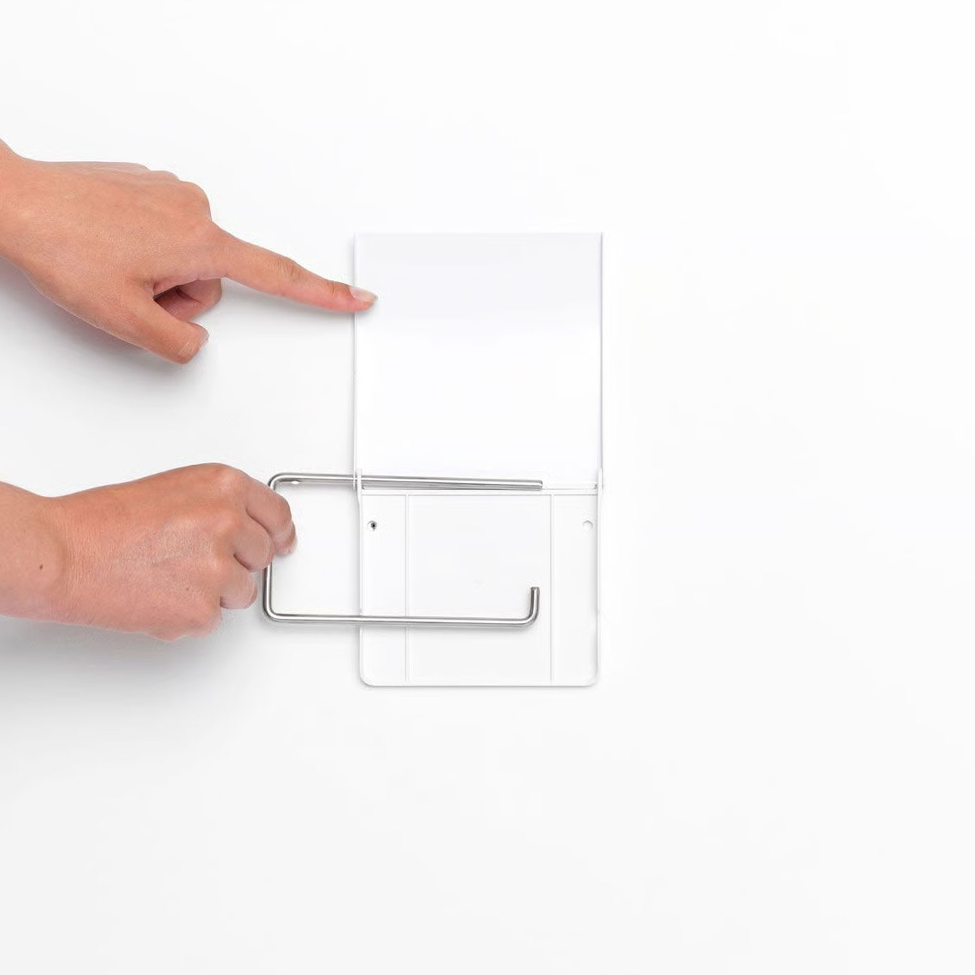 Brabantia ReNew Toilettenpapierhalter für 1 Rolle