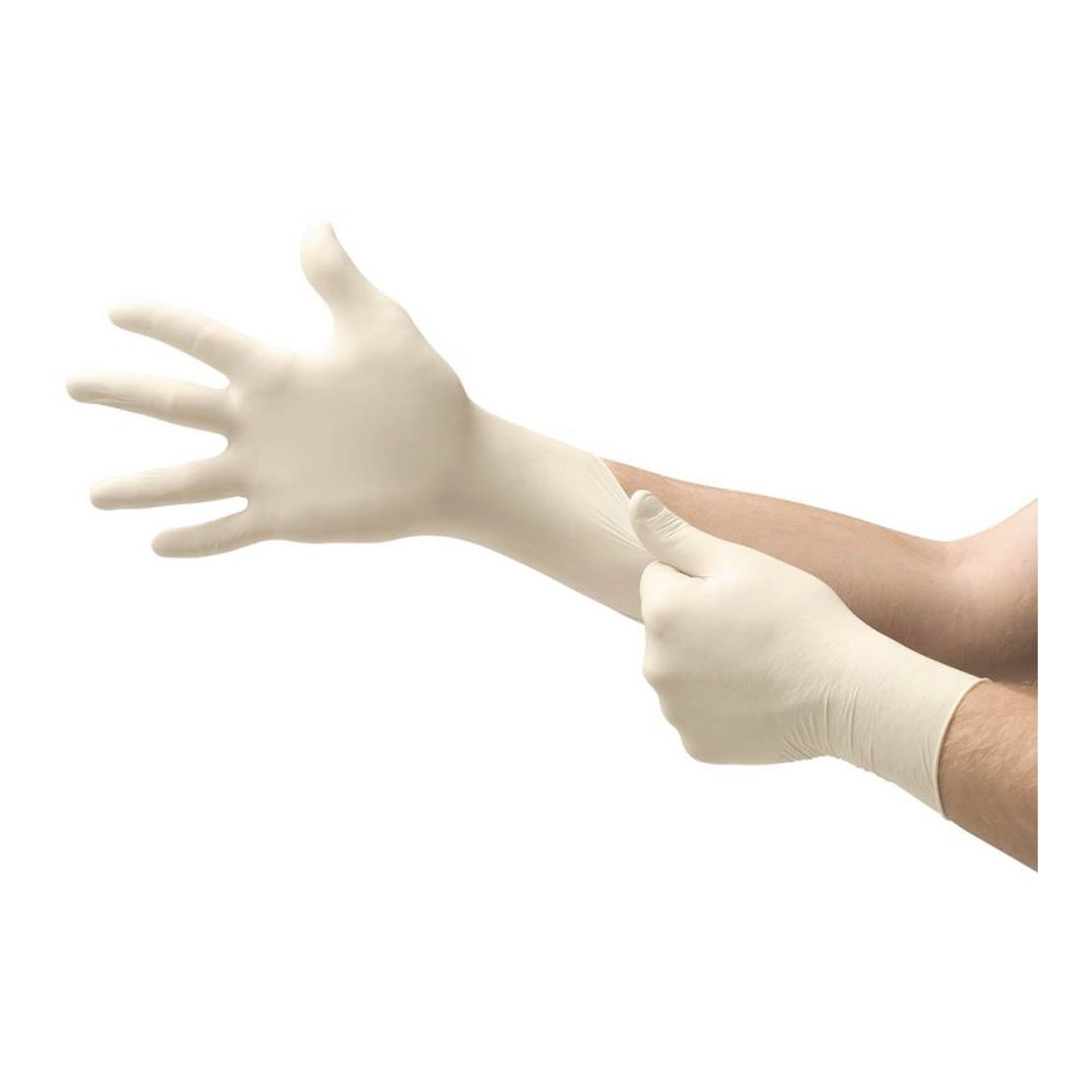 Ansell TouchNTuff 69-318 Latexhandschuhe weiß puderfrei, VE 1000 Stück