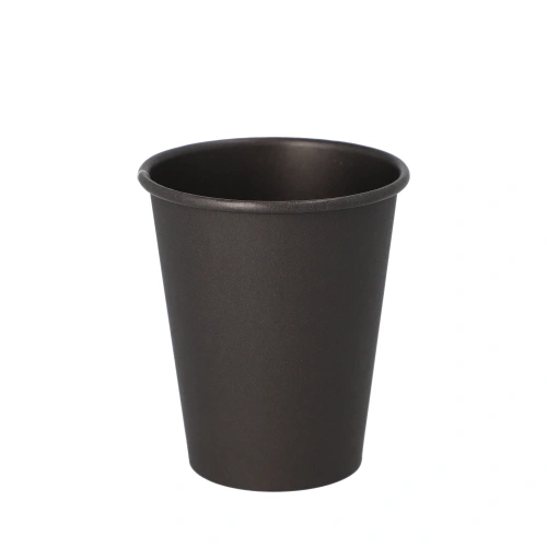 Starpak Trinkbecher, Pappe "To Go" 0,2 l Ø 8 cm, 9,2 cm schwarz, 20 x 50 Stück