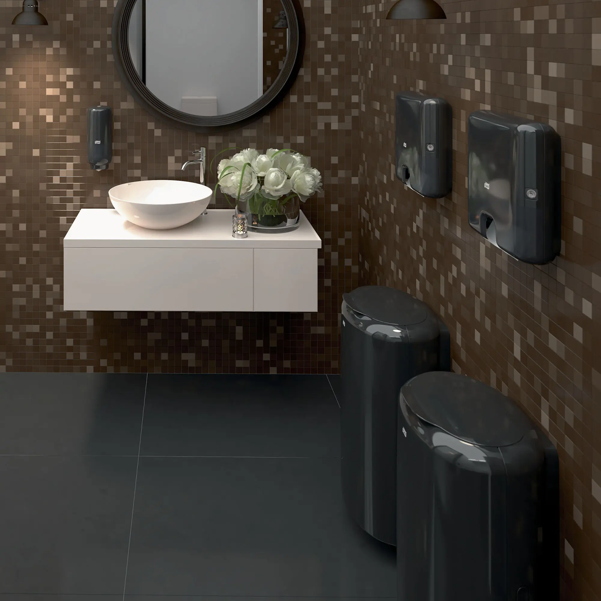 Tork Elevation Spender für Einzelblatt Toilettenpapier T3