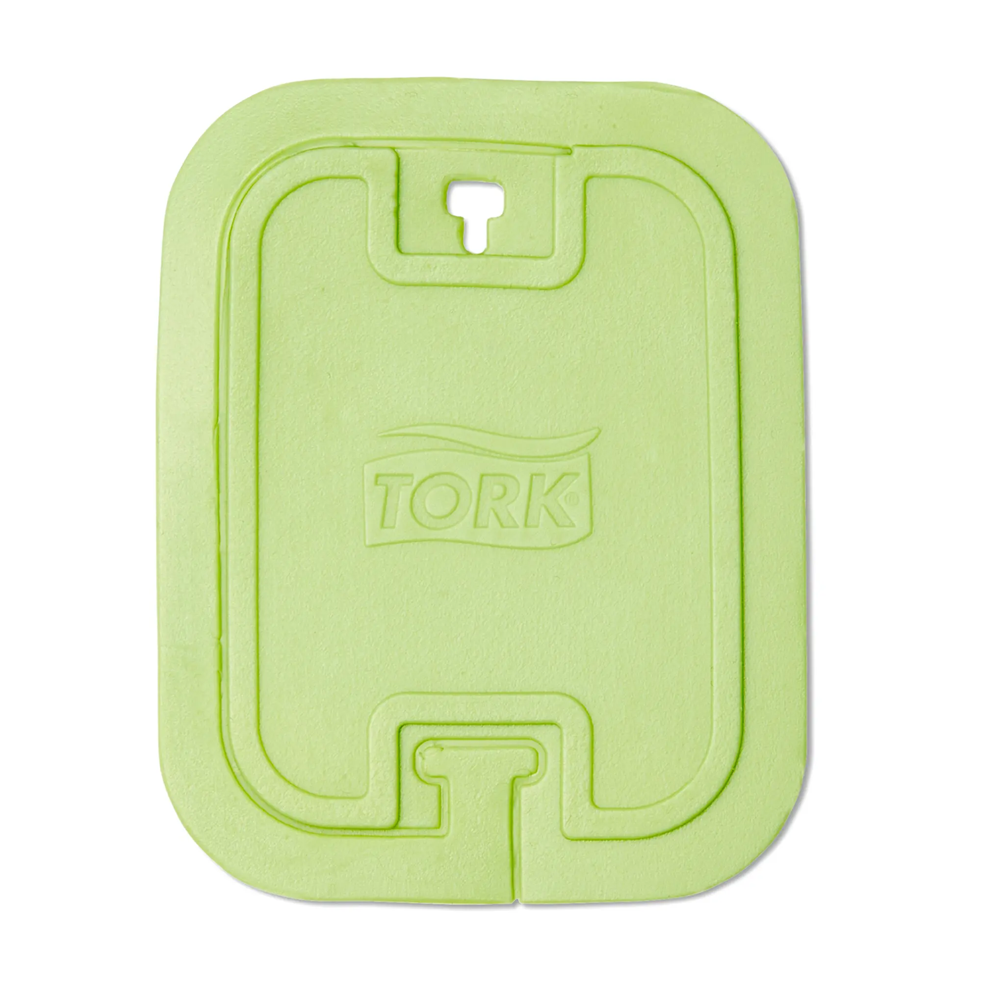 Tork 236014 Lufterfrischer Tabs mit Gummianhänger A2 mit Zitrusduft Grün