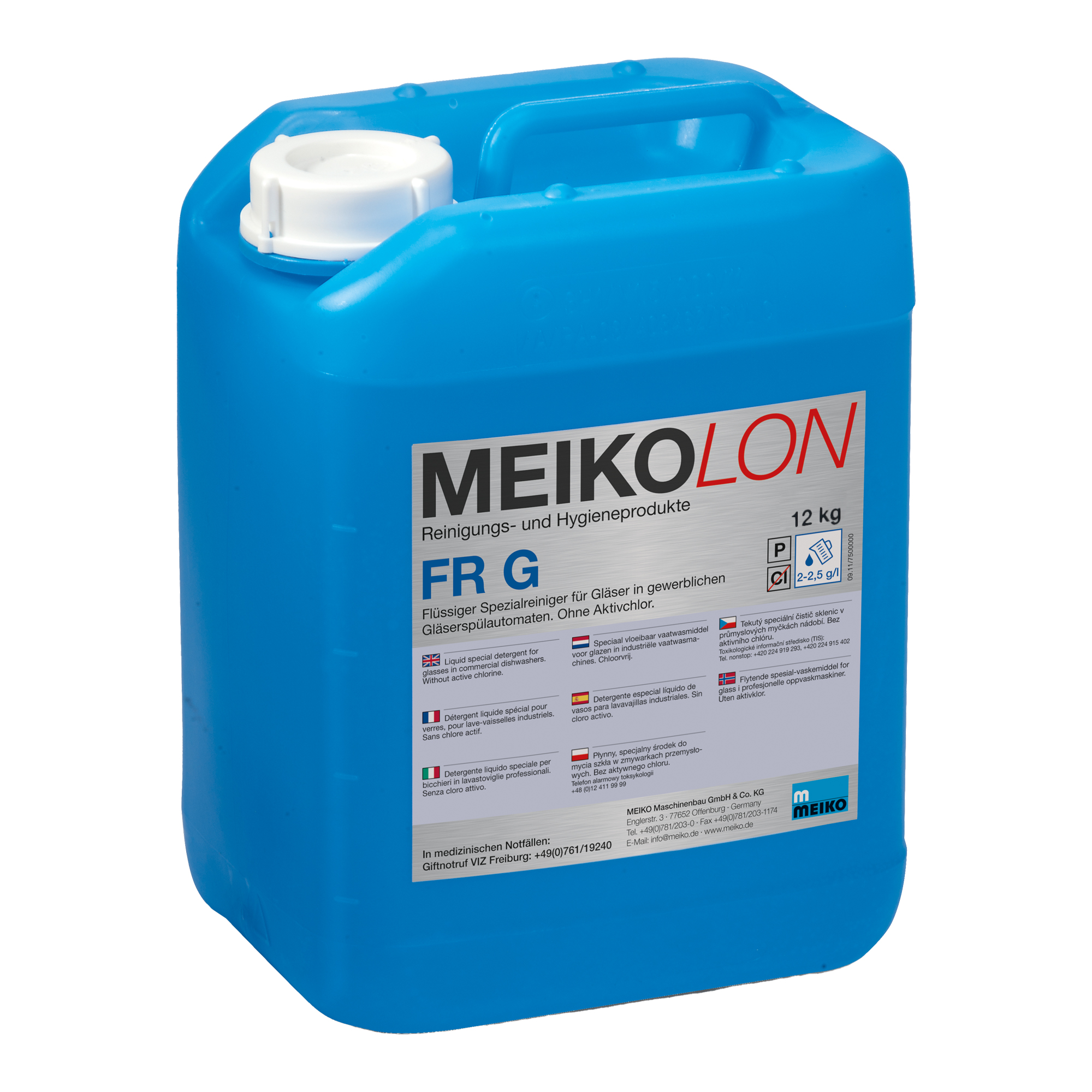 Meiko Meikolon FR G flüssiger Spezialreiniger Gläser 12 kg Kanister 9008967_1