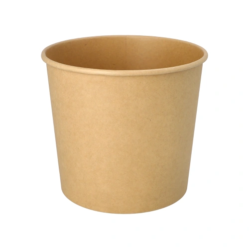 Starpak Food-Buckets 2800 ml Ø 18 cm, 16 cm braun, 4 x 25 Stück