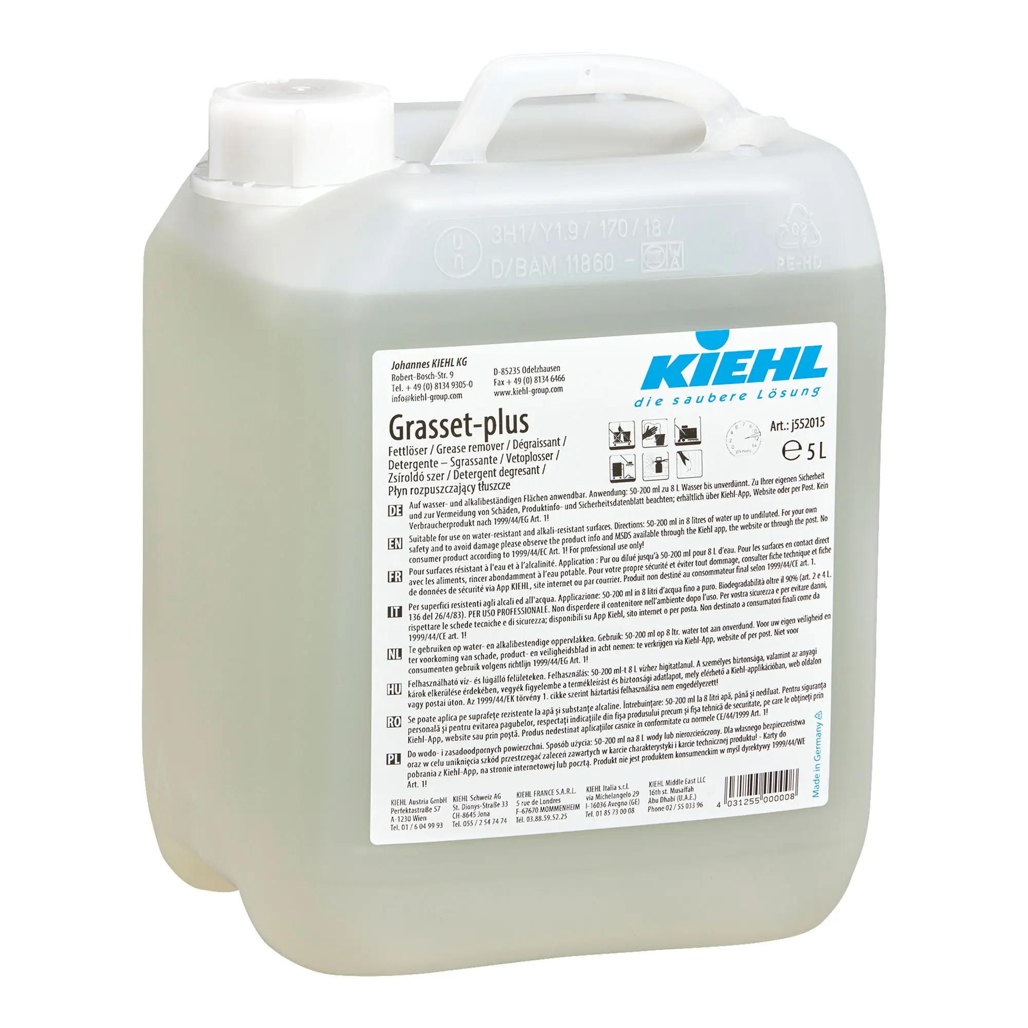 Kiehl Grasset Plus Fettlöser und Küchenreiniger