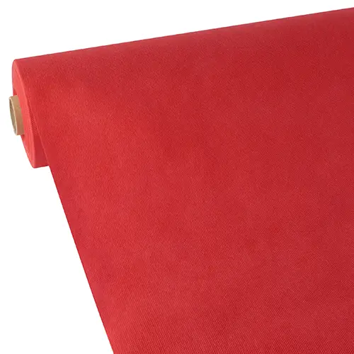 Starpak Tischdecke, stoffähnlich, Vlies "soft selection" 40 m x 0,9 m rot