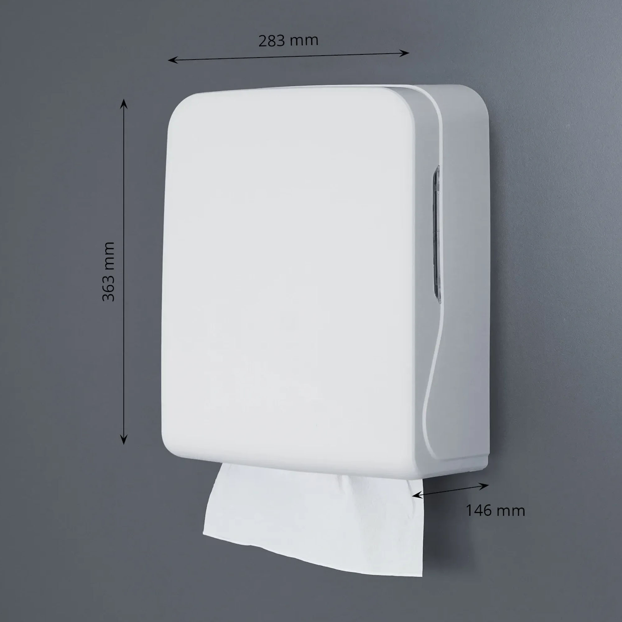 SEMYtop Handtuchspender Maxi, V-Falz