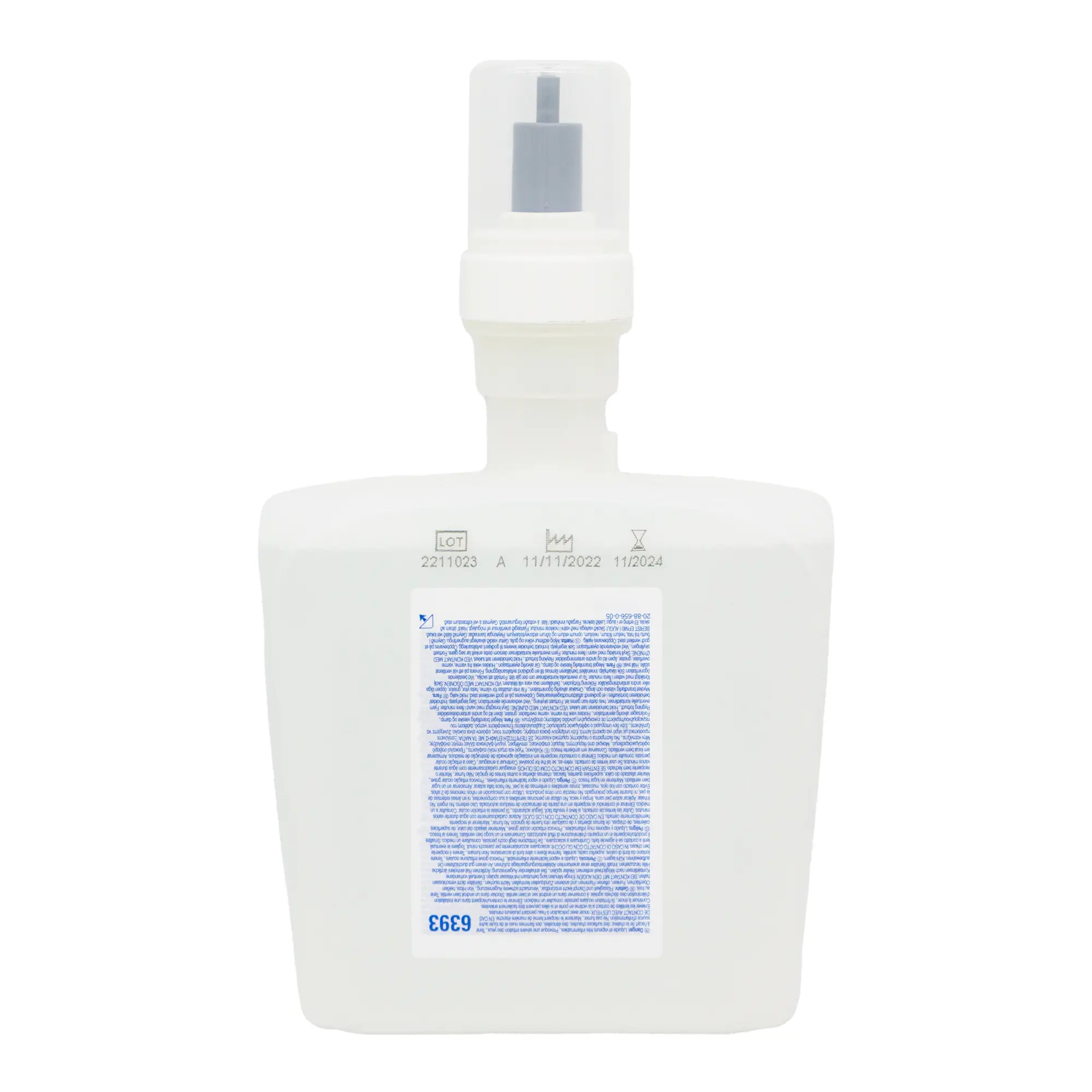 Scott Control 6392, 6393 Handdesinfektionsschaum auf Alkoholbasis von Scott im Nachfüllbehälter für Spendersysteme, antibakteriell, Artikelnummer 6393