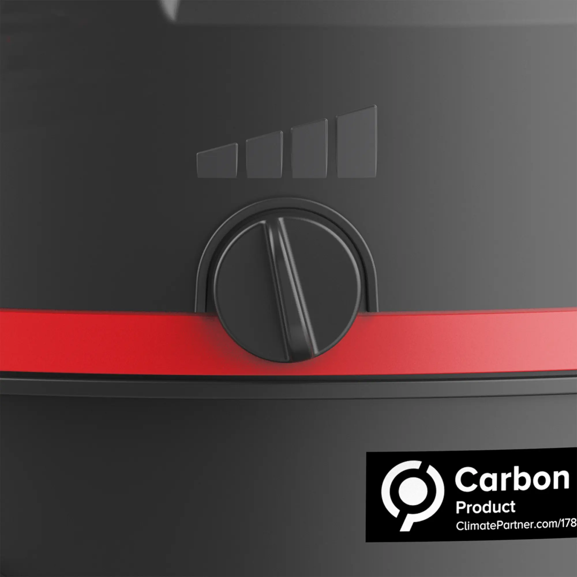 Sprintus Floory ZERO Staubsauger, kompakter und wendiger Trockensauger mit Drehregler zur Saugkraftregulierung für Hartböden und Teppiche