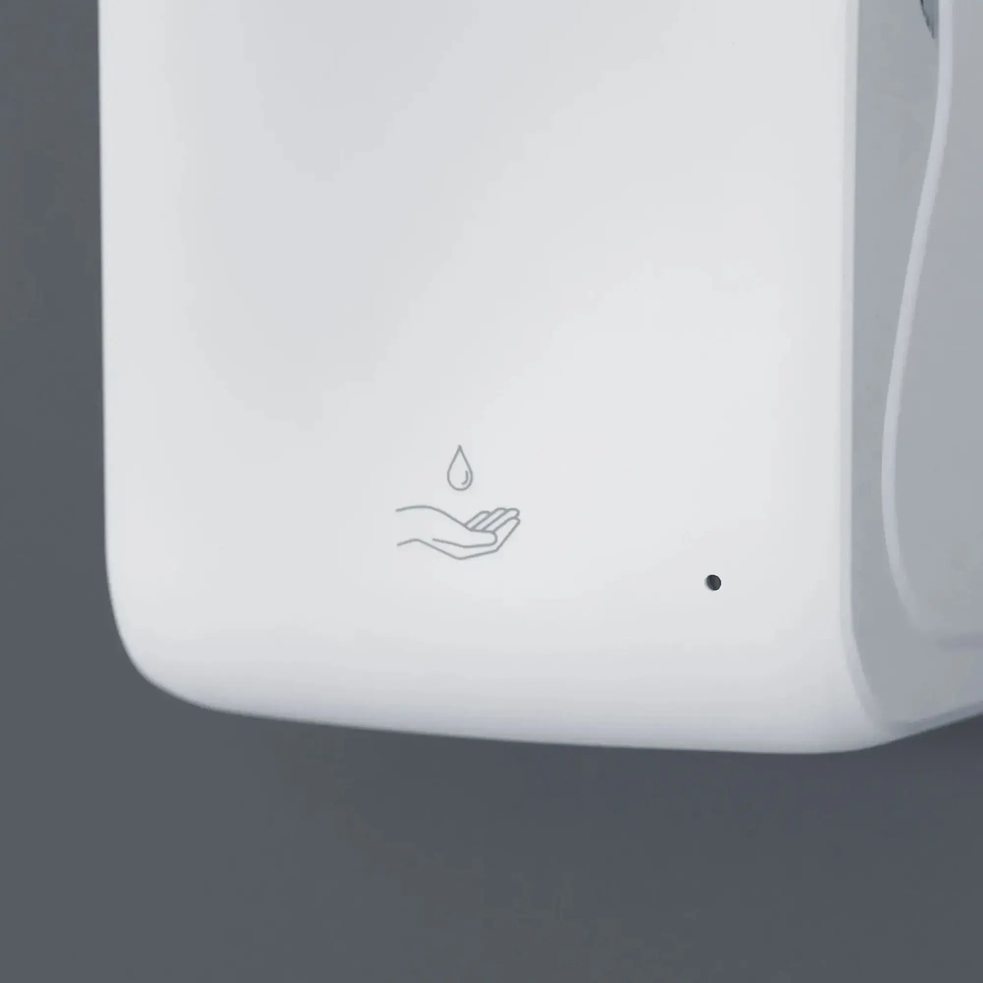 SEMYtop Sensor Schaumseifenspender 1000 ml Kunststoff in Weiß, automatischer, frei nachfüllbarer Schaumseifenspender mit Sensor für hygienische Handreinigung