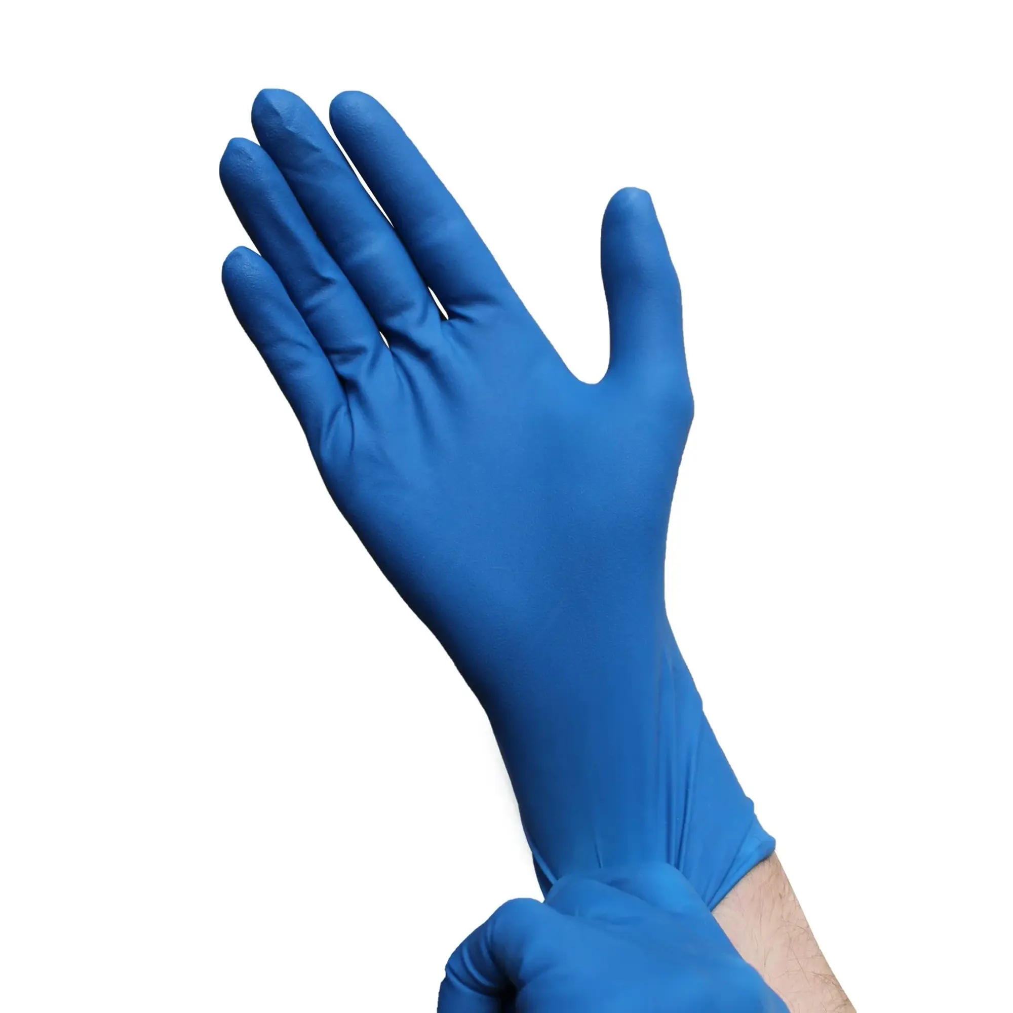 Medi-Inn Einmalhandschuhe High Risk Latex blau, puderfrei VE 500 Stück 