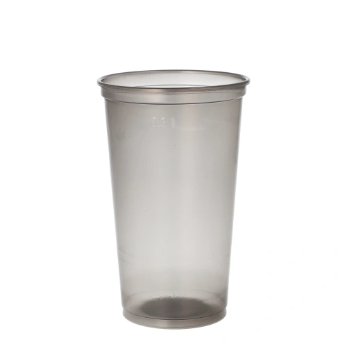 PAPSTAR Pro Pac Mehrweg-Trinkbecher PP 0,3 l Ø 7,8 cm, 12,6 cm grau, 23 x 58 Stück