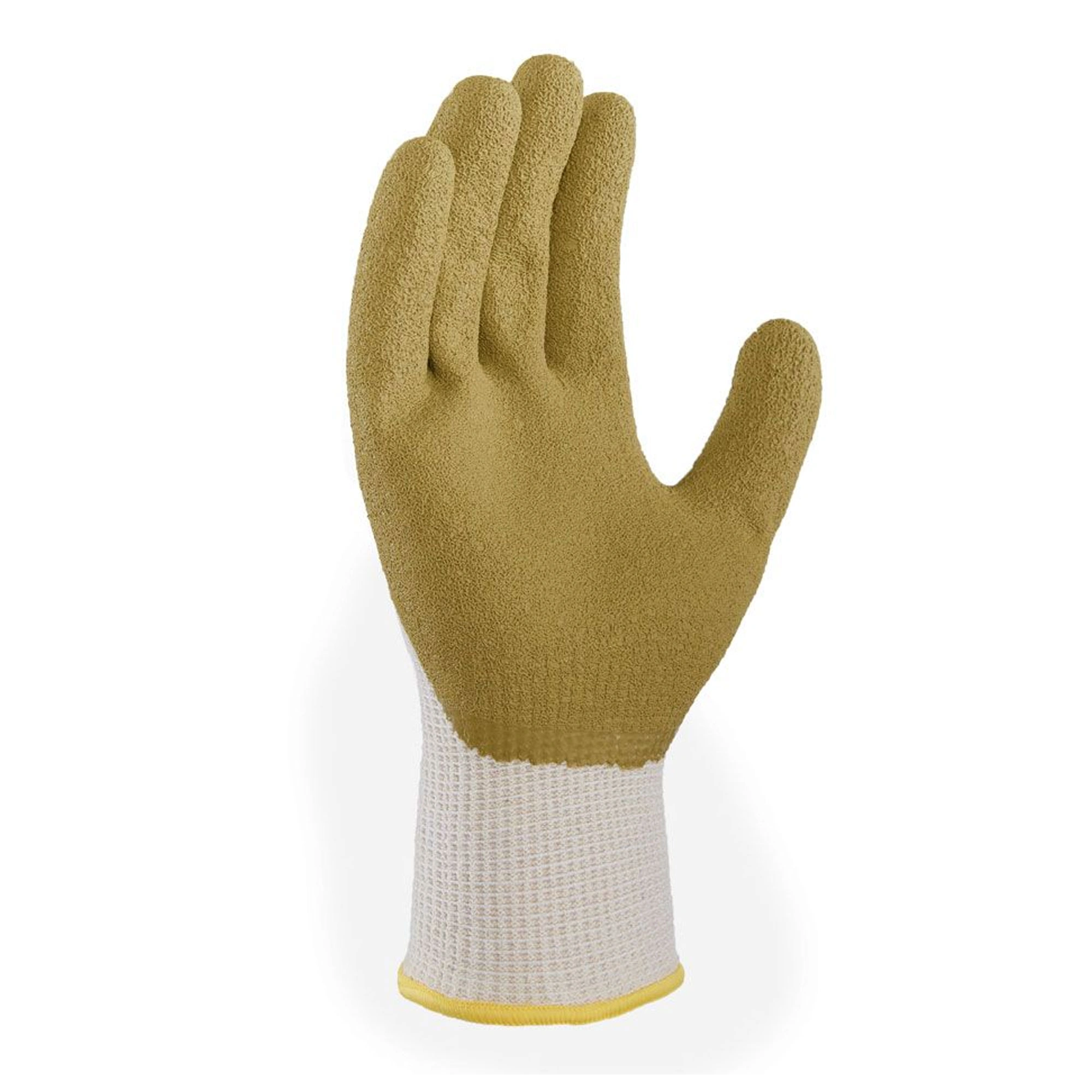 teXXor Green Protect 2221 Grobstrickhandschuhe mit Latex-Beschichtung natur/grün, VE 72 Paar
