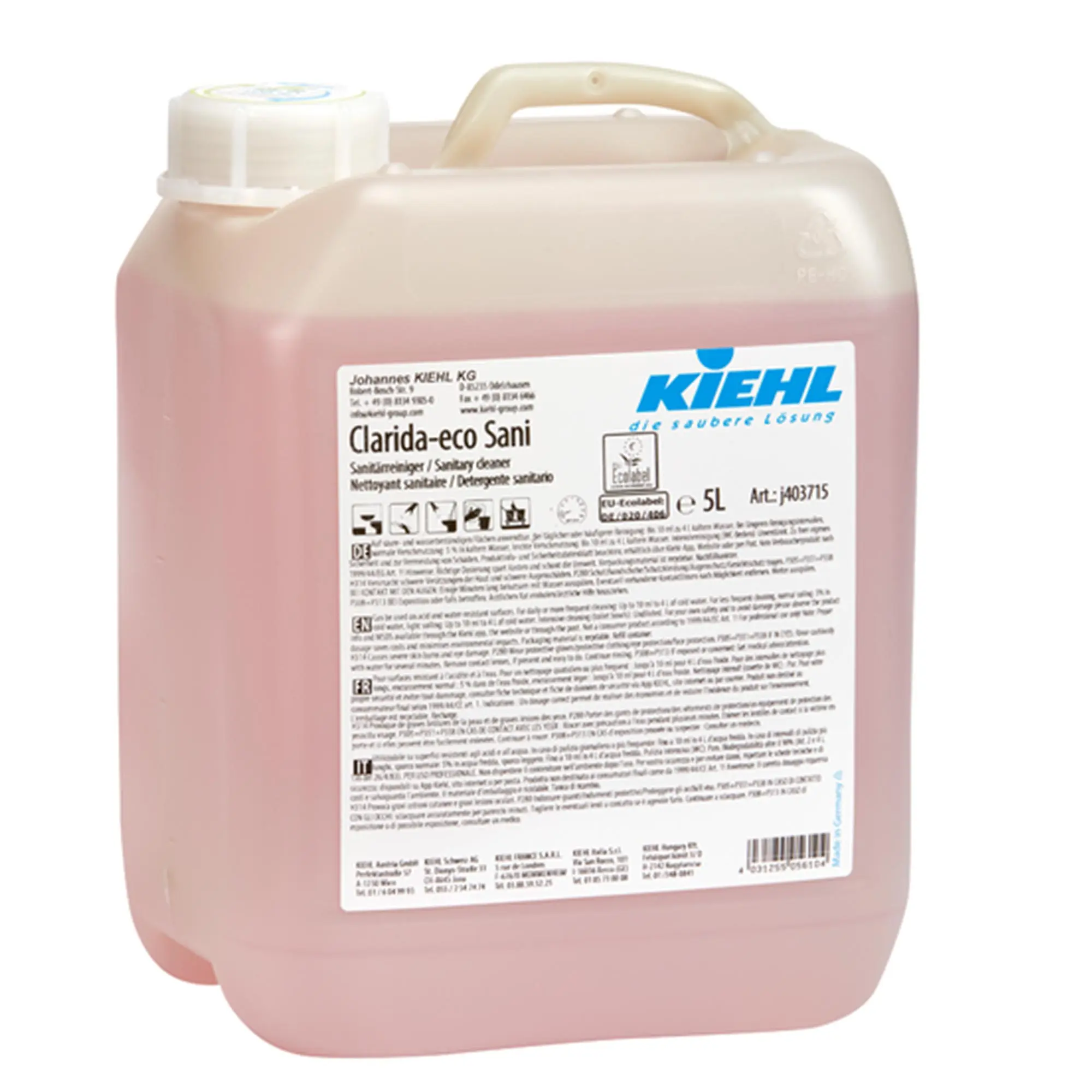 Kiehl Feinsteinzeug-Fliesen-Grundreiniger Corvett 10 l Kiehl Feinsteinzeug-Fliesen-Grundreiniger Corvett 10 l