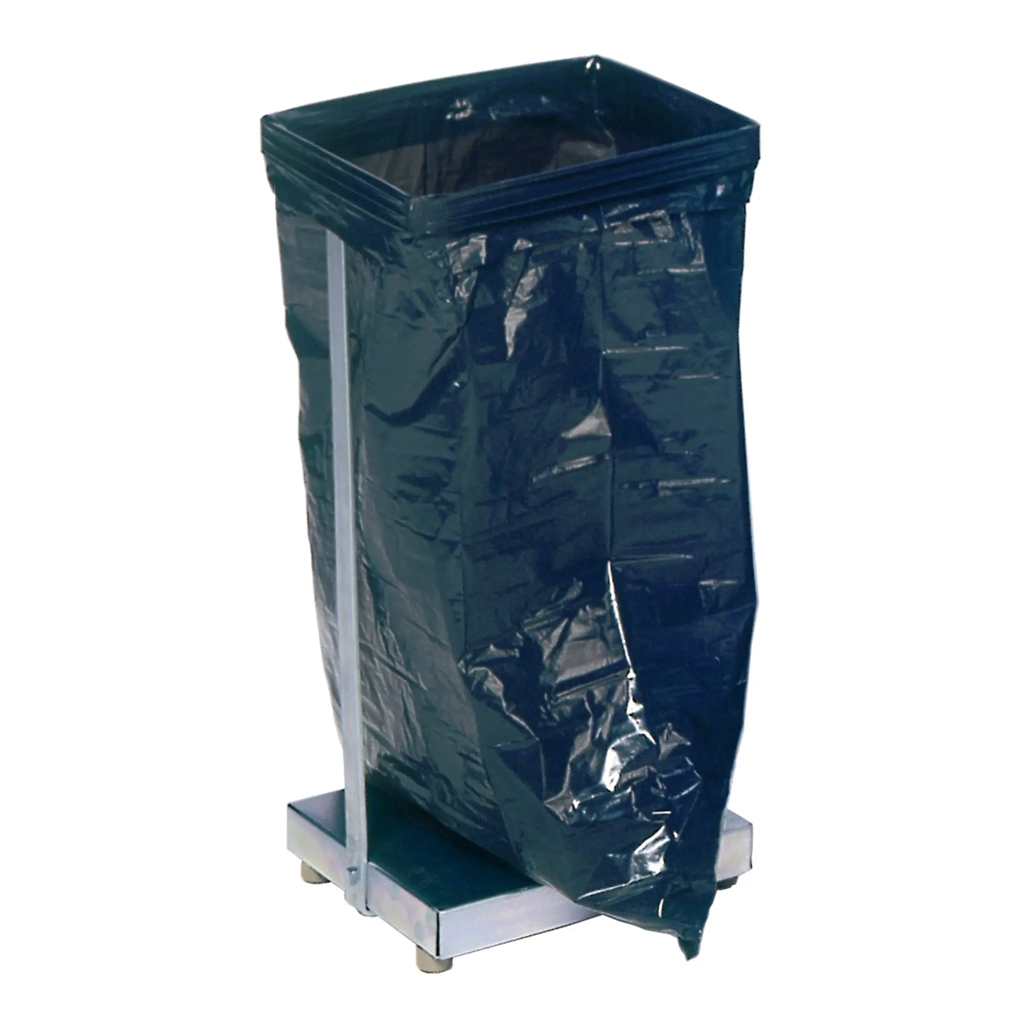 VAR Abfallsammler Typ SHR 60, verzinkt, fahrbar, 60-70 Liter freistehender Müllsackständer 3601