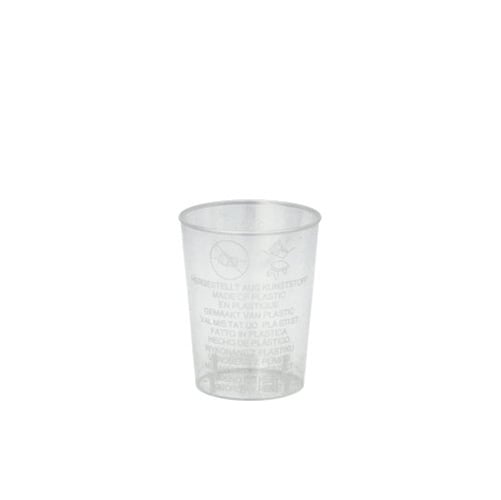 Starpak 40 Gläser für Schnaps, PS 4 cl Ø 4,2 cm, 5,2 cm glasklar