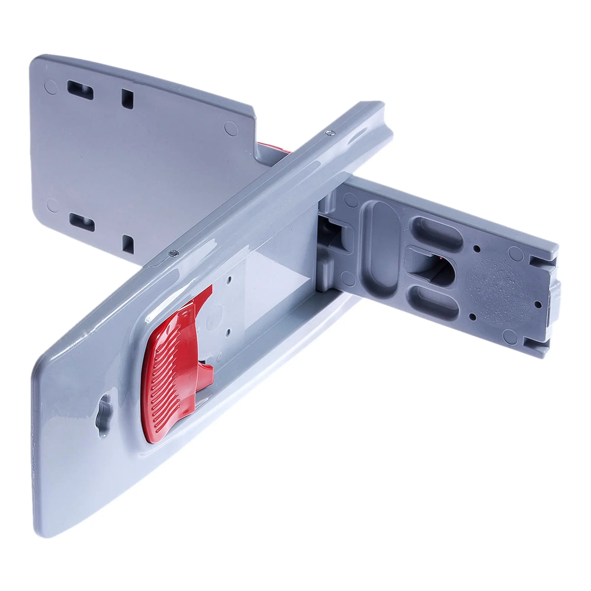 Floorstar Klapphalter – Mopphalter 40 und 50 cm aus robustem Kunststoff mit glatter Bodenplatte und Arretierverschluss für professionelle Gebäudereinigung