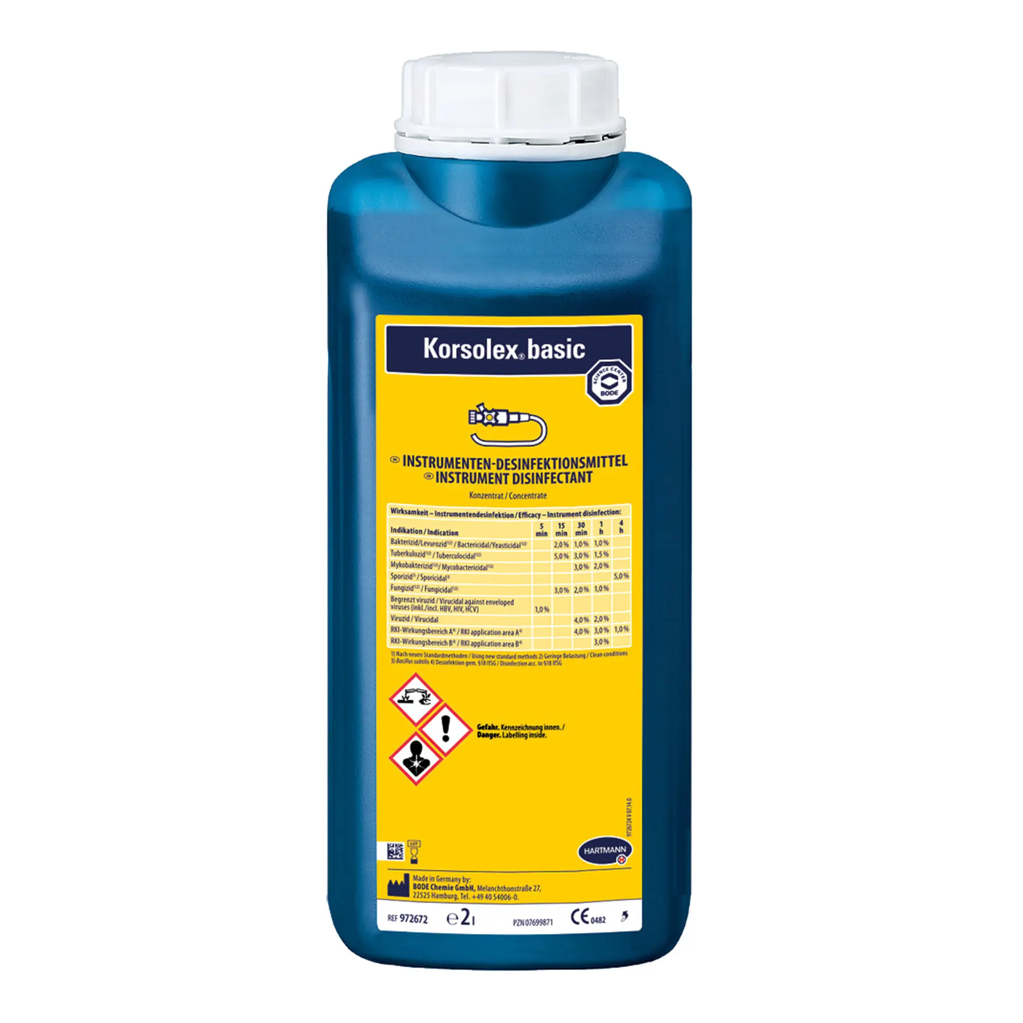 Bode Korsolex basic Konzentrat  Instrumentendesinfektion 2 Liter Flaschen 972672_1