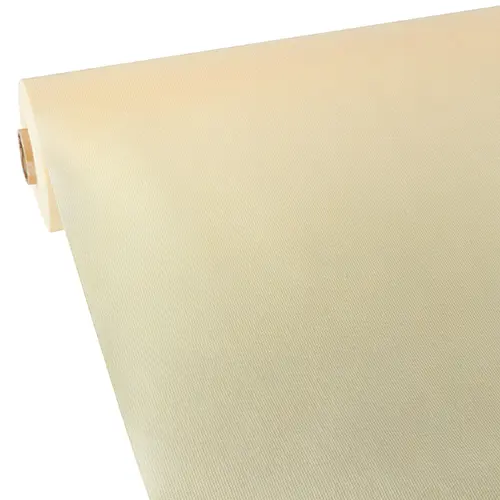 Starpak Tischdecke, stoffähnlich aus PP-Vlies soft selection, 40 m x 0,9 m in creme von PAPSTAR, robuste, abwaschbare Tischdecke auf Rolle