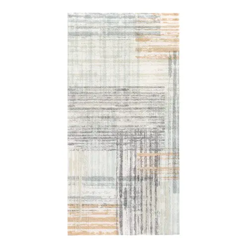 PAPSTAR Servietten "ROYAL Collection" 1/8-Falz 40 x 40 cm Modern in stoffähnlicher Qualität mit dezentem, mehrfarbigem Streifen- und Karomuster für stilvolle Tischdekoration