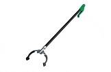 Greifzange mit langem Stiel und grünem ergonomischem Griff, praktische Greifhilfe zum Aufheben von Gegenständen, Artikelnummer 0001