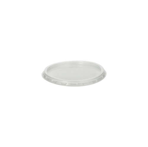 Starpak 50 Deckel für Dressingbecher, PP rund Ø 7,1 cm, 0,5 cm transparent