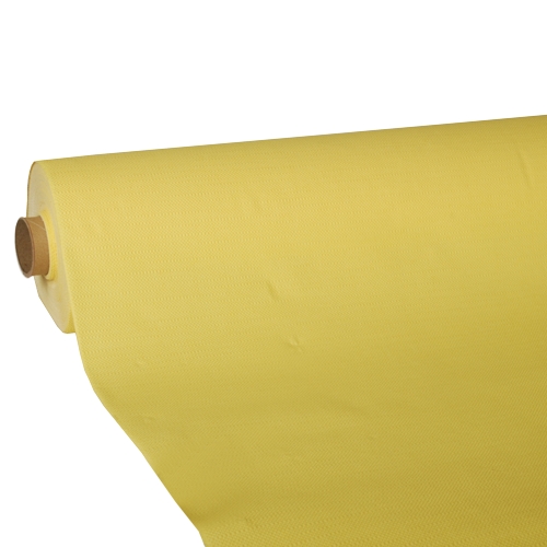 PAPSTAR Tischdecke, Tissue "ROYAL Collection" 25 m x 1,18 m gelb
