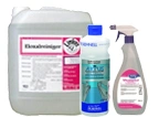 Einwaschreiniger Reinigungsset mit Kanister, Flasche und Sprühflasche für die Reinigung von Teppichen und Polstermöbeln, Artikelnummer 10023