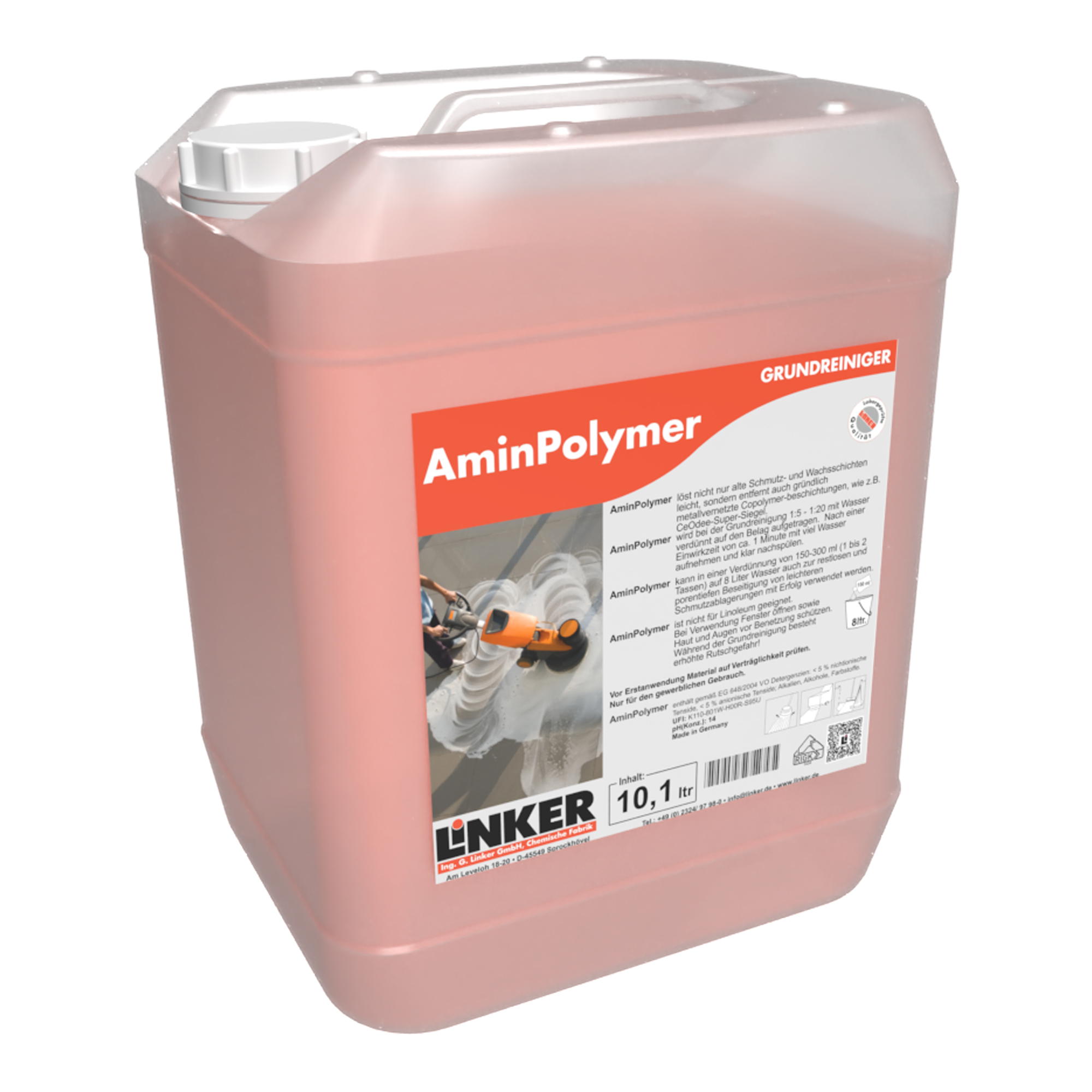 Linker Amin Polymer Grundreiniger 10 Liter Kanister 009-10_1