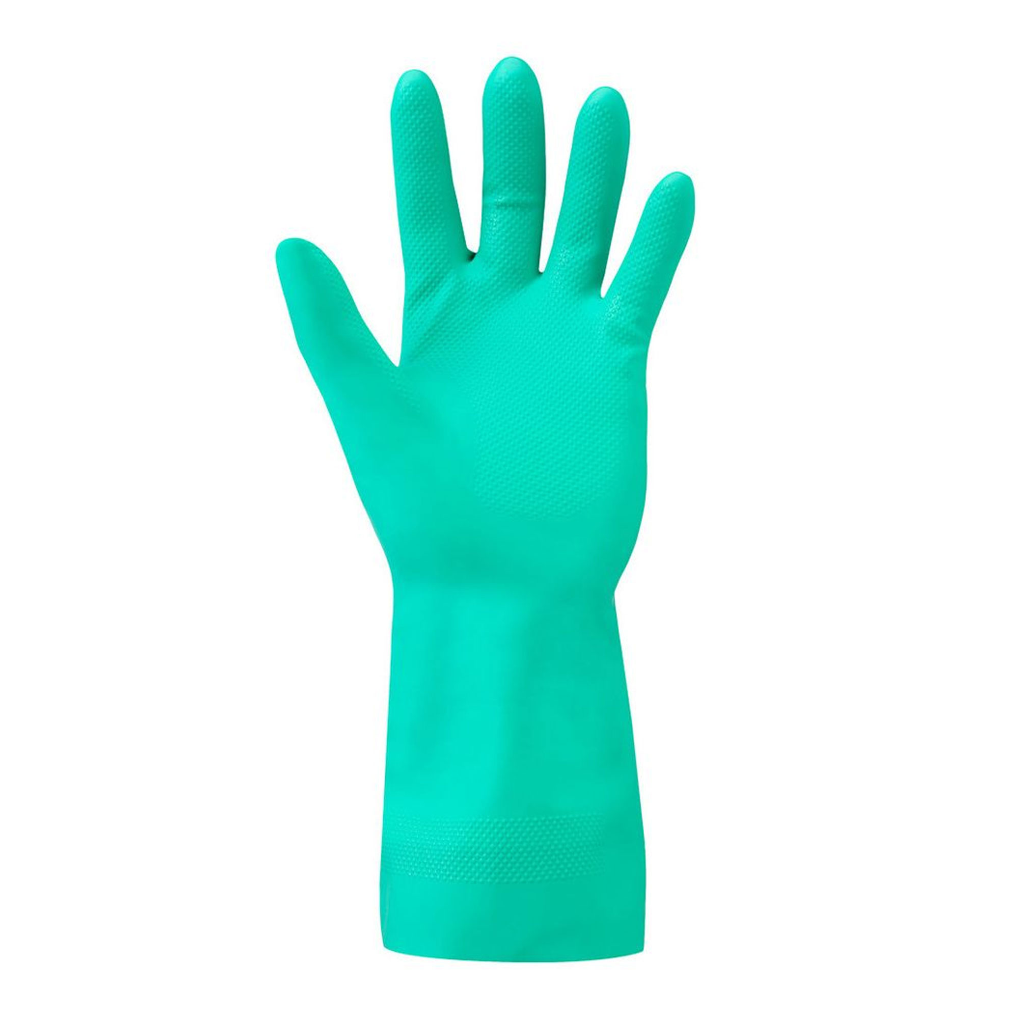 Ansell AlphaTec 37-676 Chemikalienschutzhandschuhe mit Nitril-Beschichtung grün, VE 12 Paar