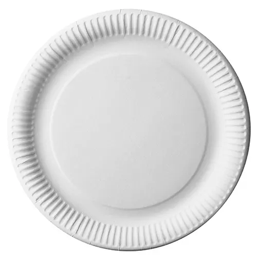 PAPSTAR Teller Pappe pure rund Ø 29 cm weiß aus 100 % Frischfaserkarton, FSC-zertifiziert, lebensmittelecht, Vorteilspack 5 x 50 Stück