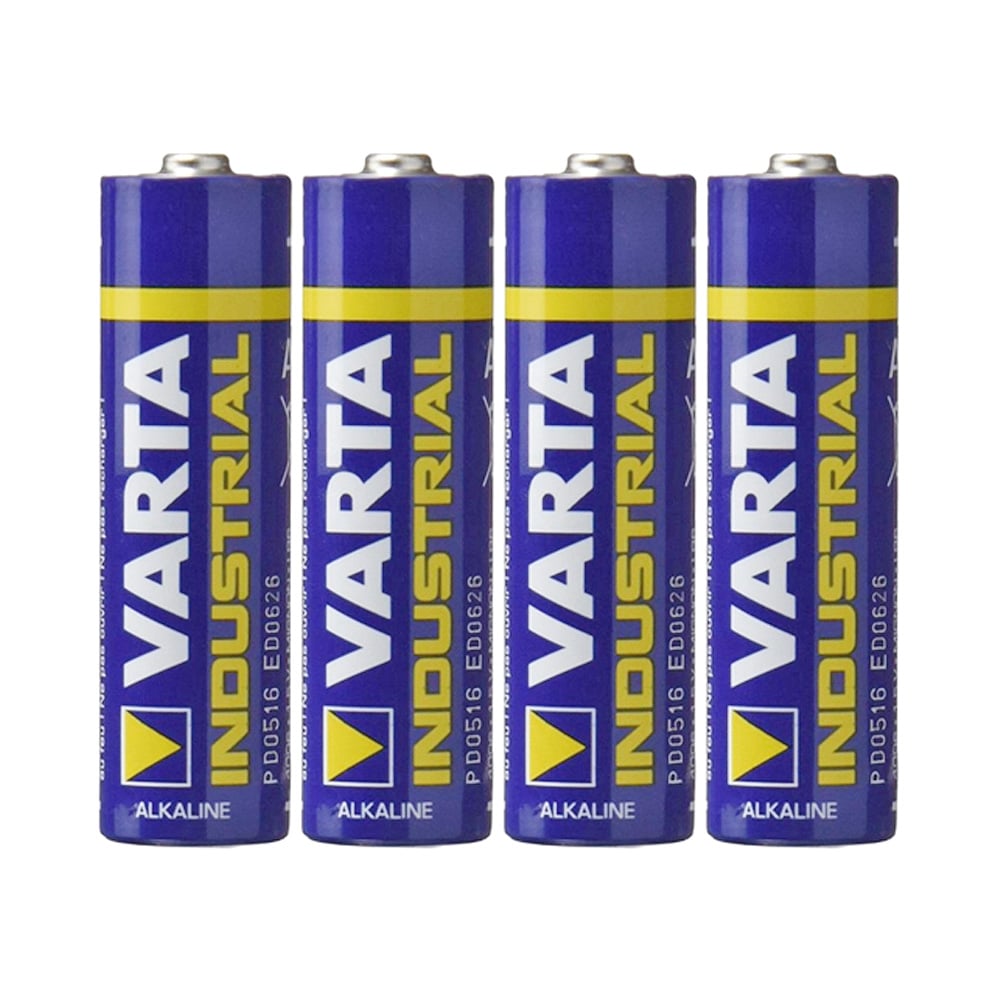 Varta Batterien Industrial AA Mignon Alkaline MN1500/LR6 4 Stück VA4006-4_1