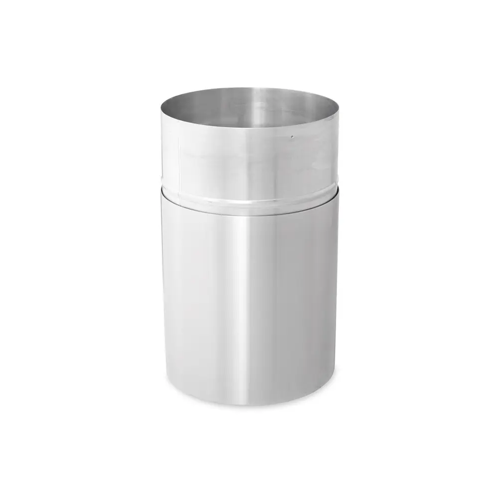 Rubbermaid Atrium Aluminium Abfallbehälter 132 Liter Aluminium Behälter  FGAOT35SA