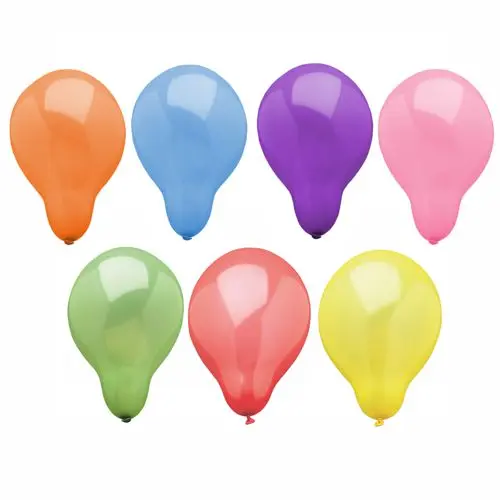 PAPSTAR 25 Luftballons Ø 16 cm farbig sortiert