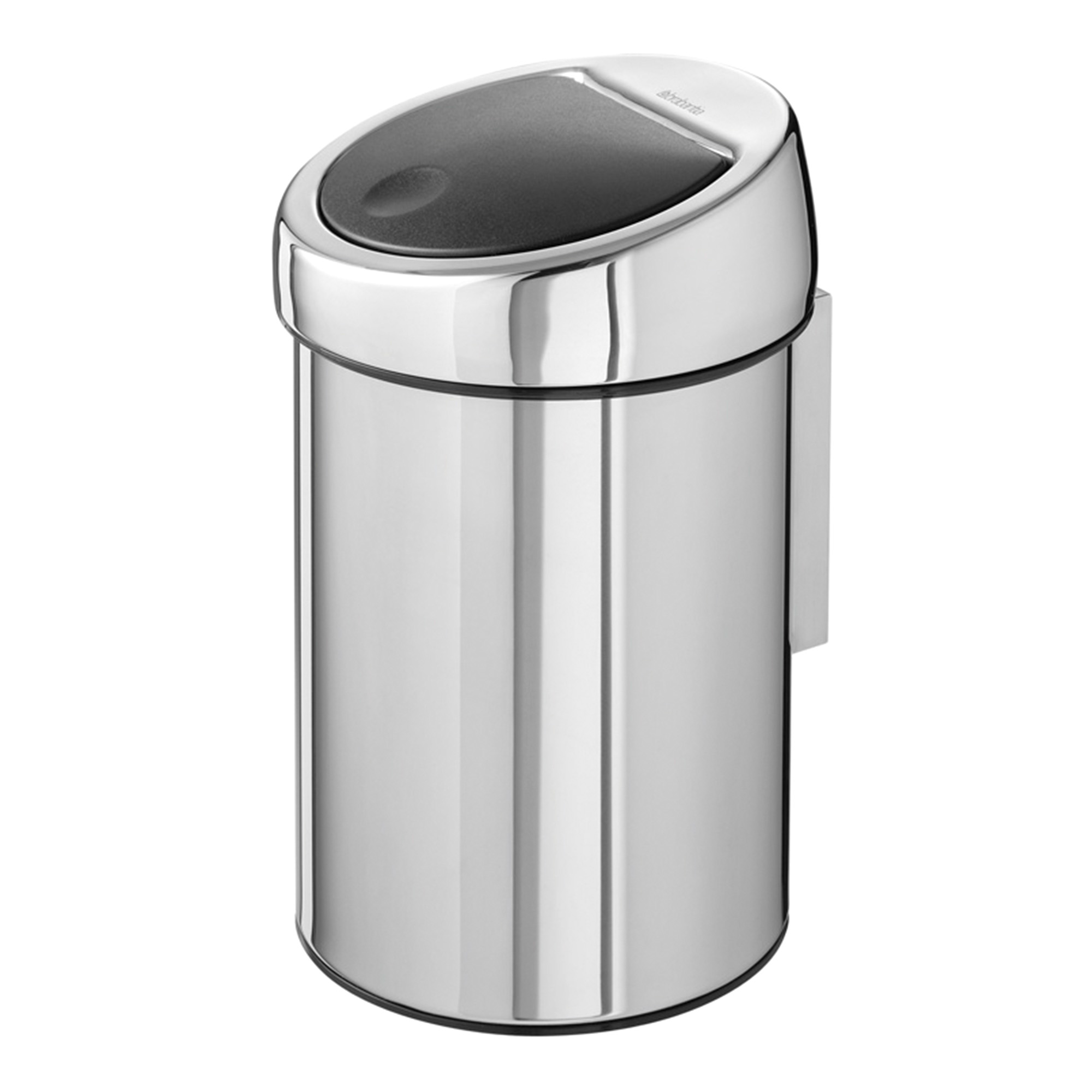 Brabantia Touch Bin Kosmetik-Wandabfalleimer 3 Liter Edelstahl