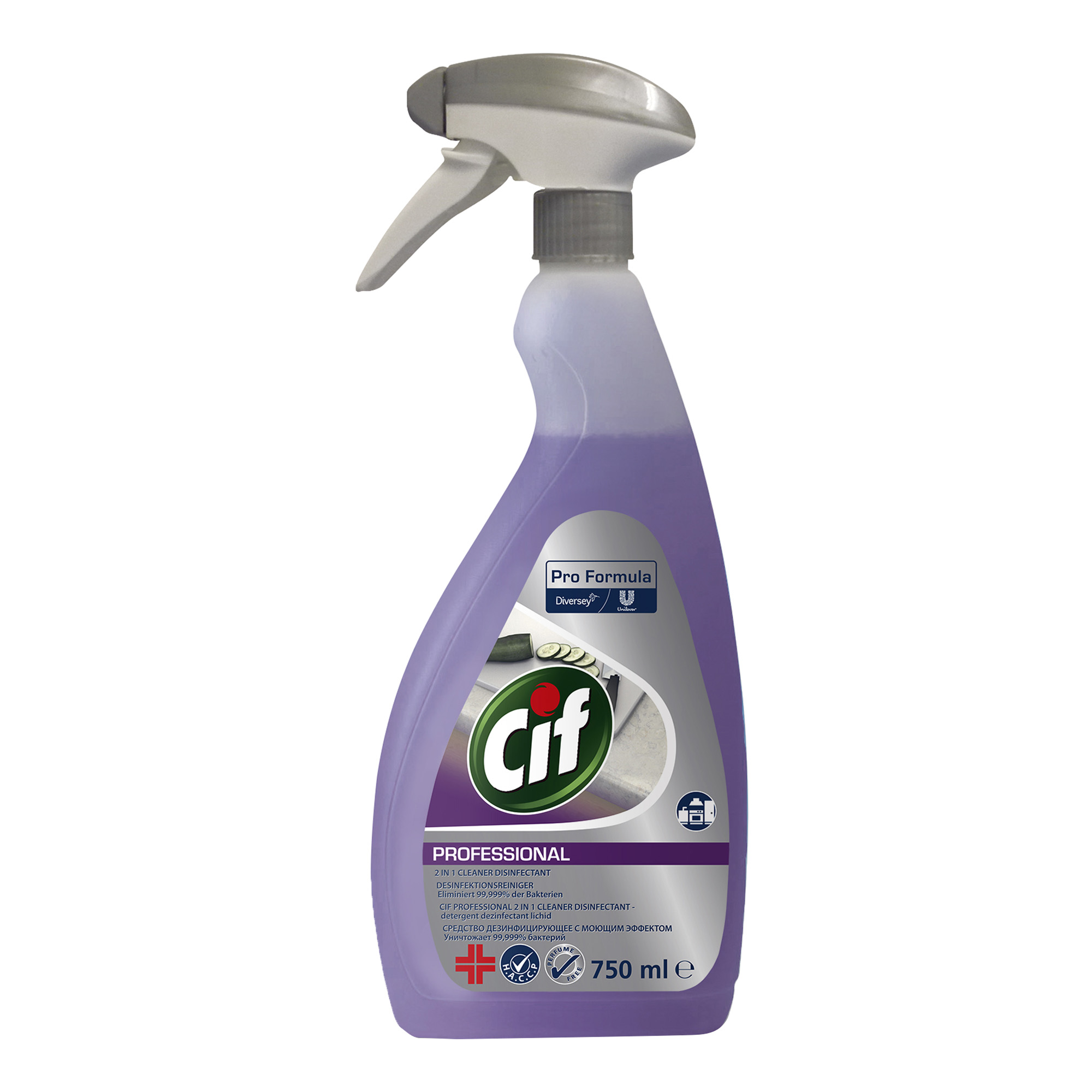 Cif Professional 2in1 Desinfektionsreiniger 750 ml Flasche 100887666-1_1