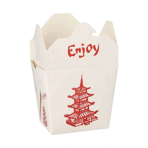 Starpak Snackboxen "ASIA" eckig 470 ml 8,5 cm x 7,5 cm x 5,5 cm "Temple", 10 x 50 Stück