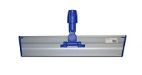Alu Klapphalter 40 cm mit blauem Gelenk, passend für Mopps zur professionellen Bodenreinigung, Artikelnummer 10052