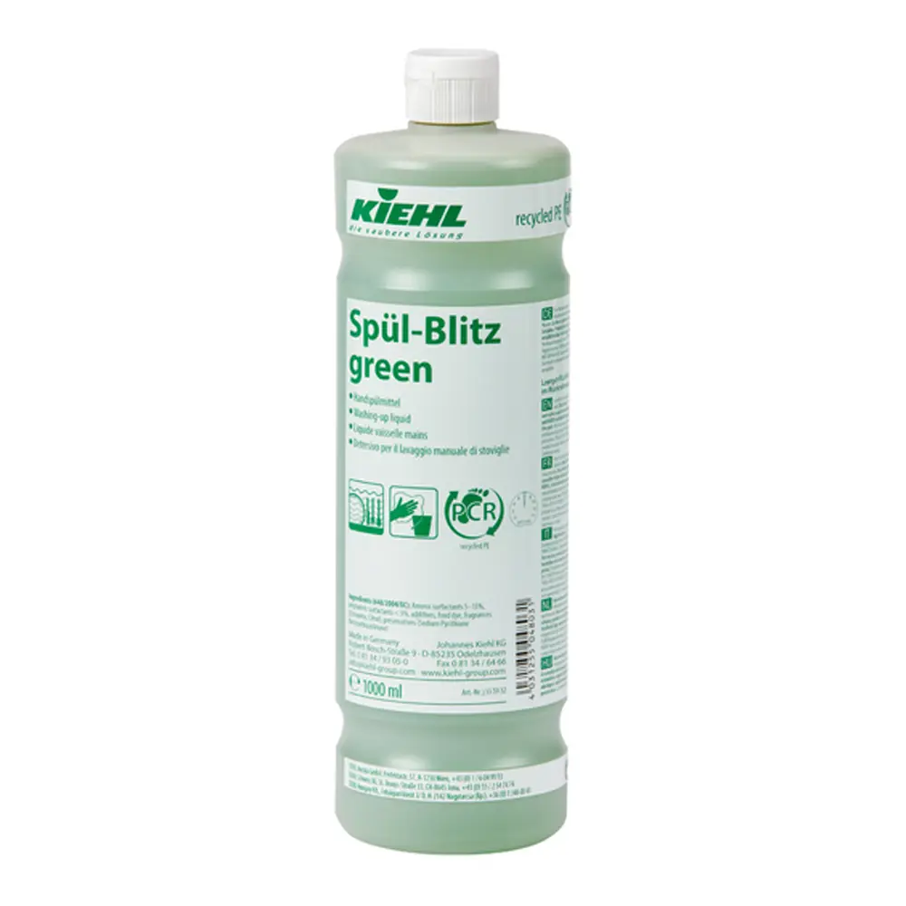 Kiehl Spül-Blitz green Geschirr- Küchenreiniger 1 Liter Flasche j555901_1