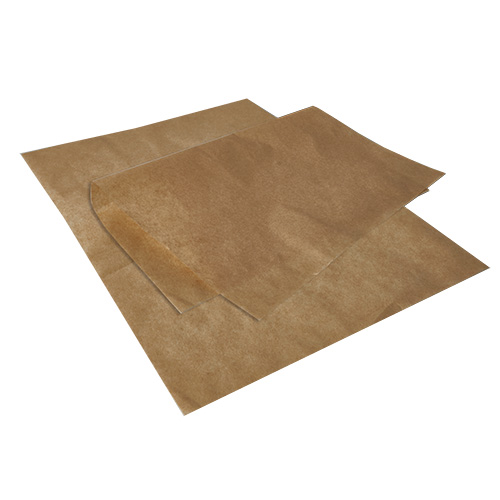 PAPSTAR Einschlagpapiere, Pergament-Ersatz 35 cm x 25 cm braun fettdicht