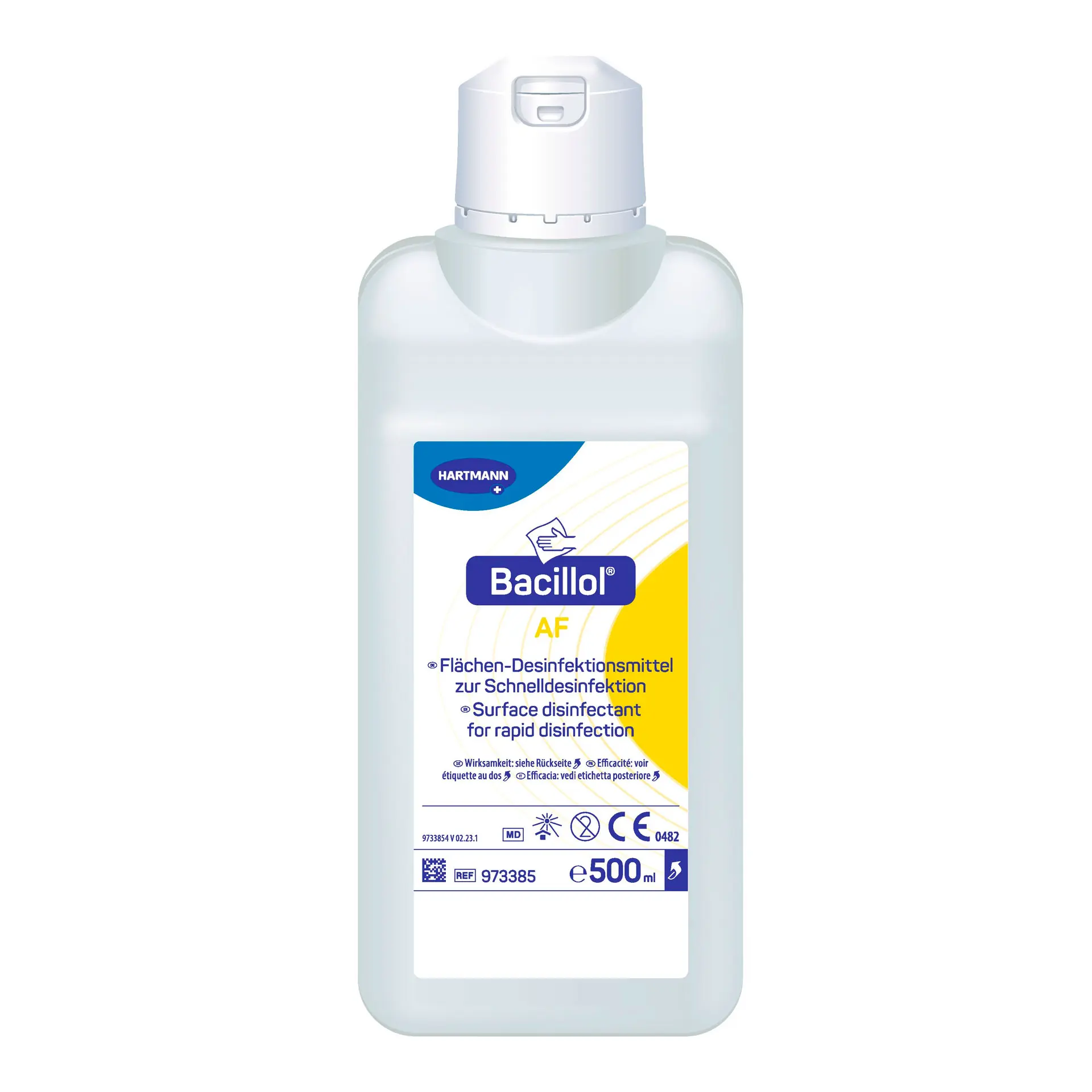 Bode Bacillol AF alkoholisches Schnell-Desinfektionsmittel 500 ml Flaschen 973385_1