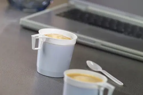 Starpak 40 Kaffeetassen, PS 0,25 l Ø 8 cm, 8,5 cm weiß