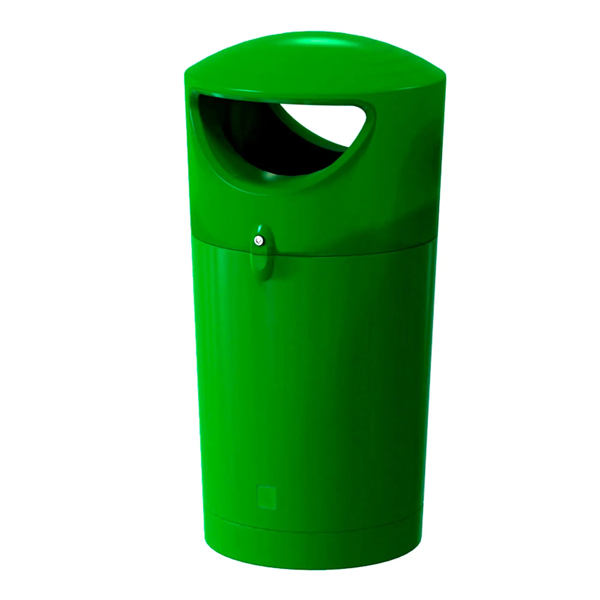 Sarima Metro Hooded Abfallhälter 100 Liter 2 Einwurföffnungen dunkelgrün 31180868_1