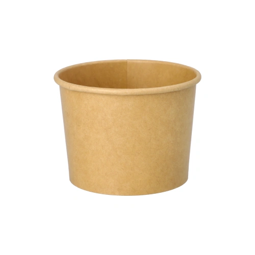 Starpak Eisbecher, Pappe rund 250 ml Ø 9,5 cm, 6,2 cm braun, 20 x 50 Stück